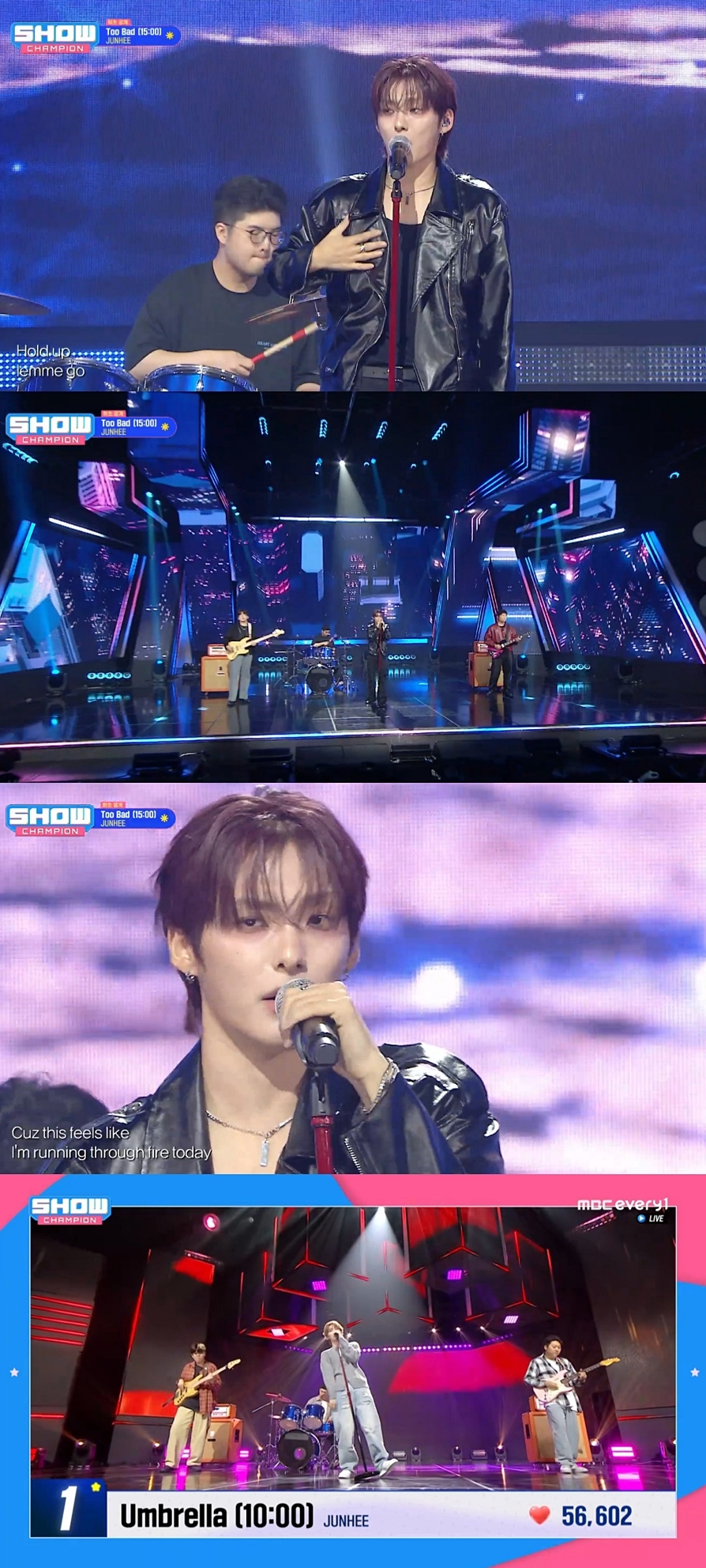 '쇼! 챔피언' 준희, ‘엄브렐라’로 ‘스테이지 챔피언’ 등극