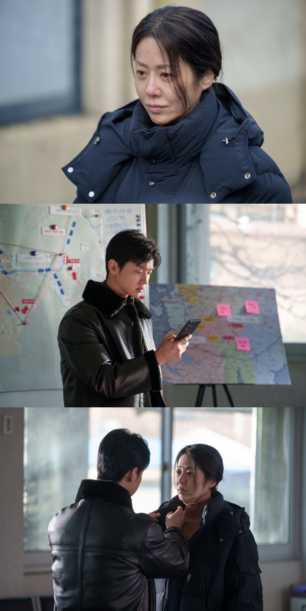 ‘사마귀: 살인자의 외출’ 고현정X장동윤 의미심장 투 샷 ‘위기감 고조’