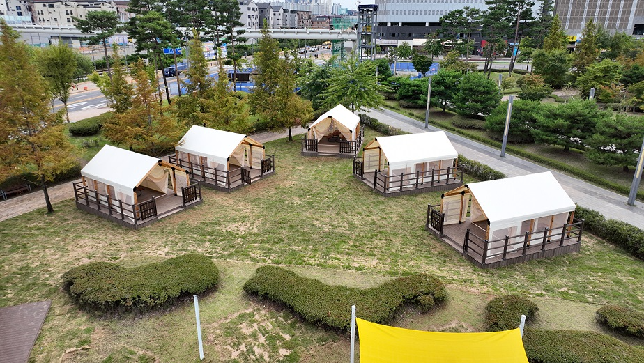 운정호수공원 내 피크닉장