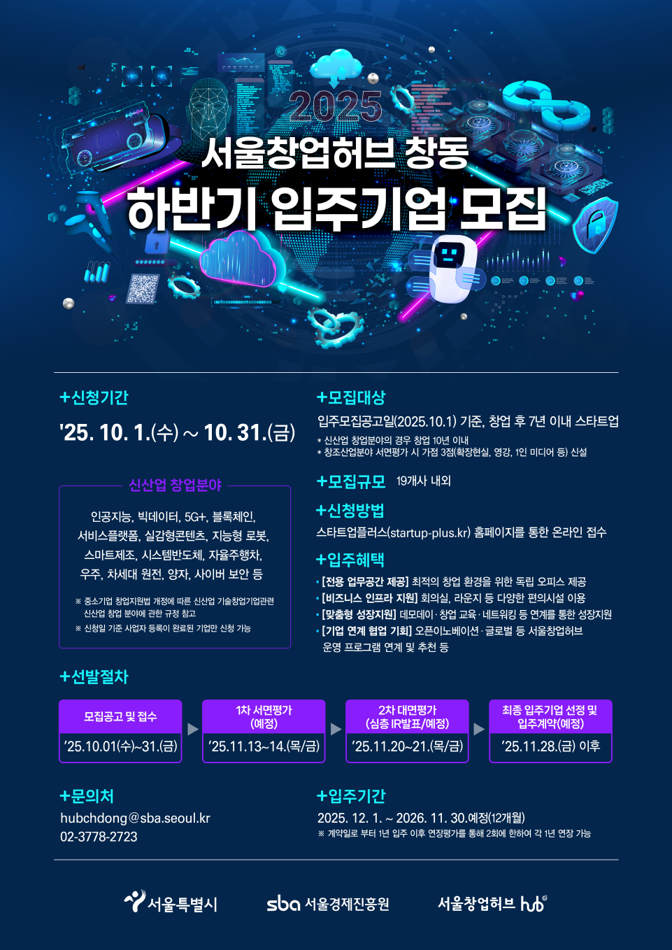 서울경제진흥원, 서울창업허브 창동 하반기 입주 스타트업 모집… 미디어·창조산업 유망 기업 집중 발굴