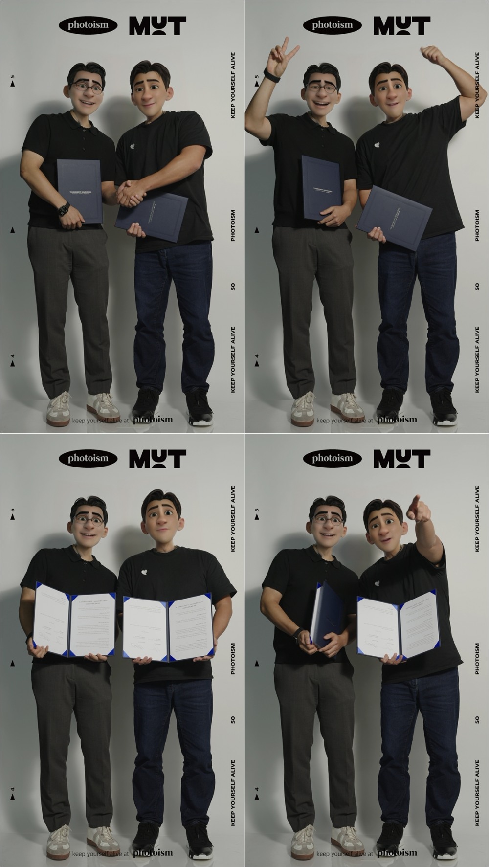 크리에이티브멋, 포토이즘 운영사 서북과 MOU 체결…실감형 포토 콘텐츠 혁신 주도