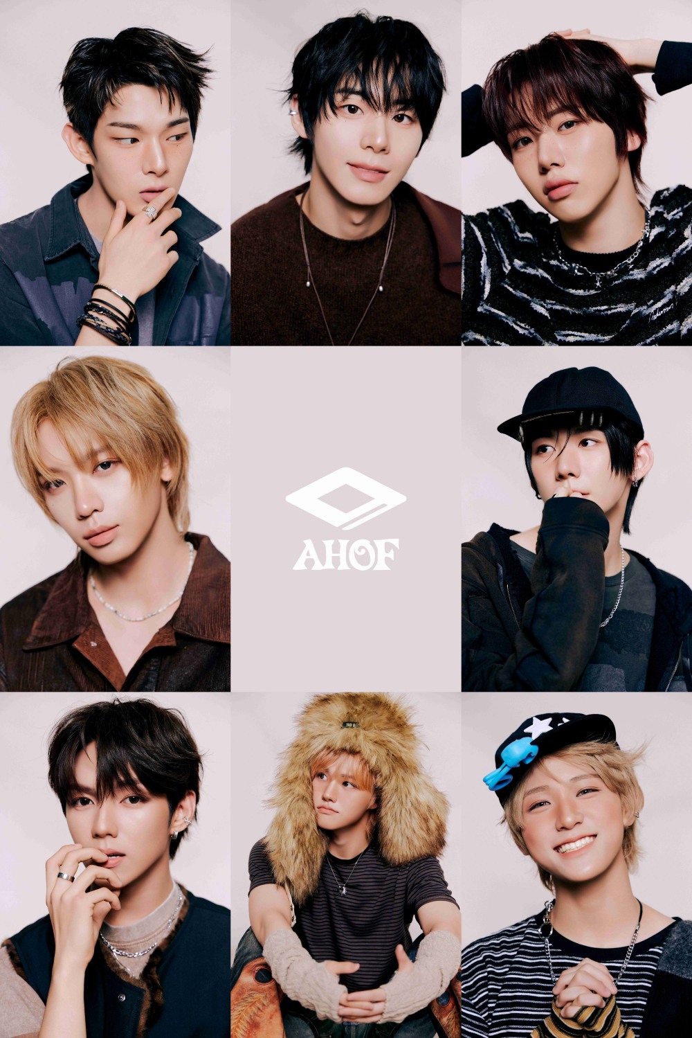 아홉(AHOF), 화보 주인공 비주얼 완성⋯미니 2집 세 번째 콘셉트 포토 공개
