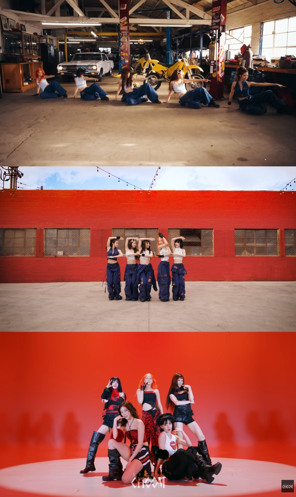 르세라핌, ‘SPAGHETTI’ 퍼포먼스 필름 2종 공개…‘골라 보는 맛’ 선사