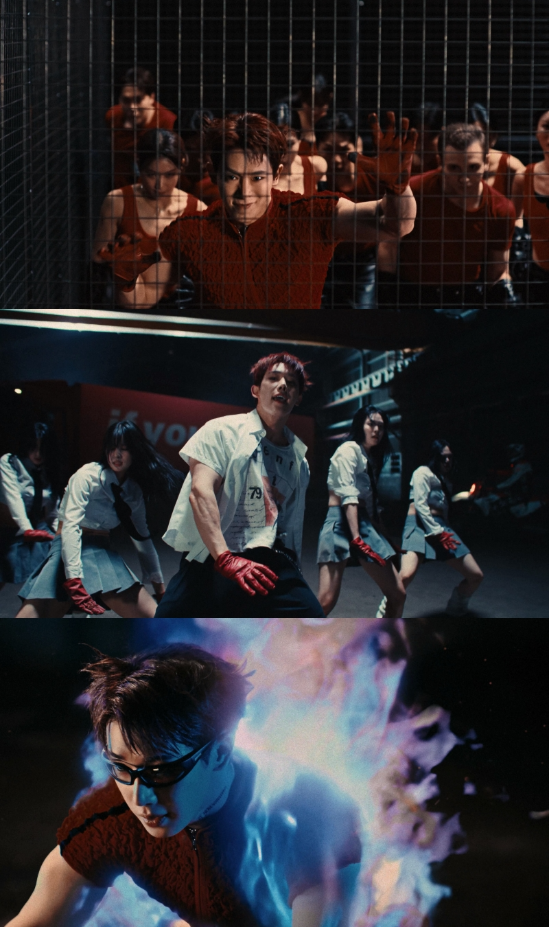 원호, 'if you wanna' 뮤비 티저 공개…붉은 장갑 끼고 ‘매혹+치명’ 댄스