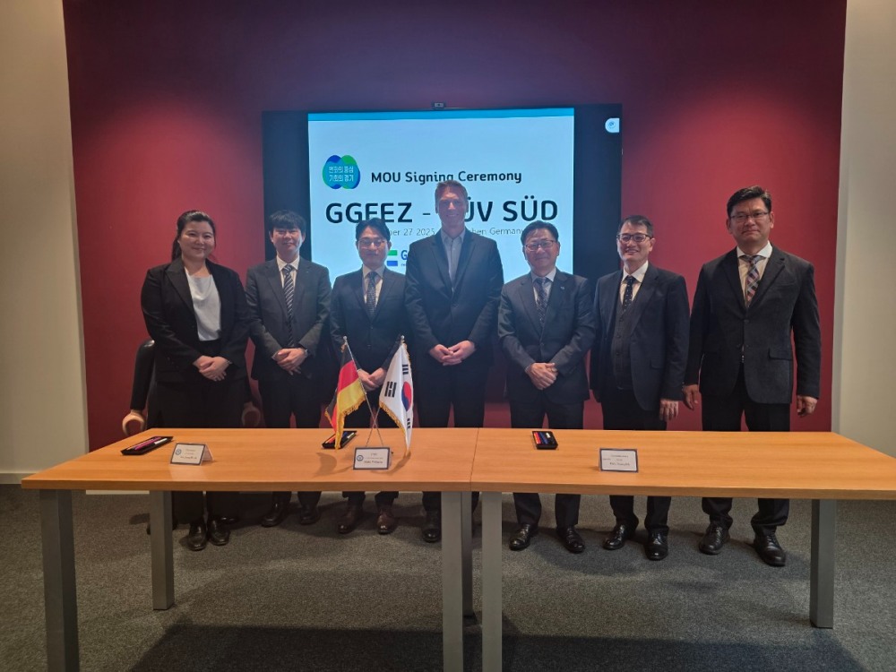 독일 뮌헨 티유브이슈드, 휘블 볼프강 회장과 투자협약