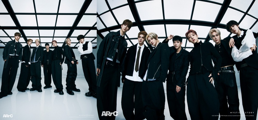 아크, 타이틀곡 'SKIID' 포토 드롭 추가 공개…'블랙 앤 화이트' 유니크한 스타일링