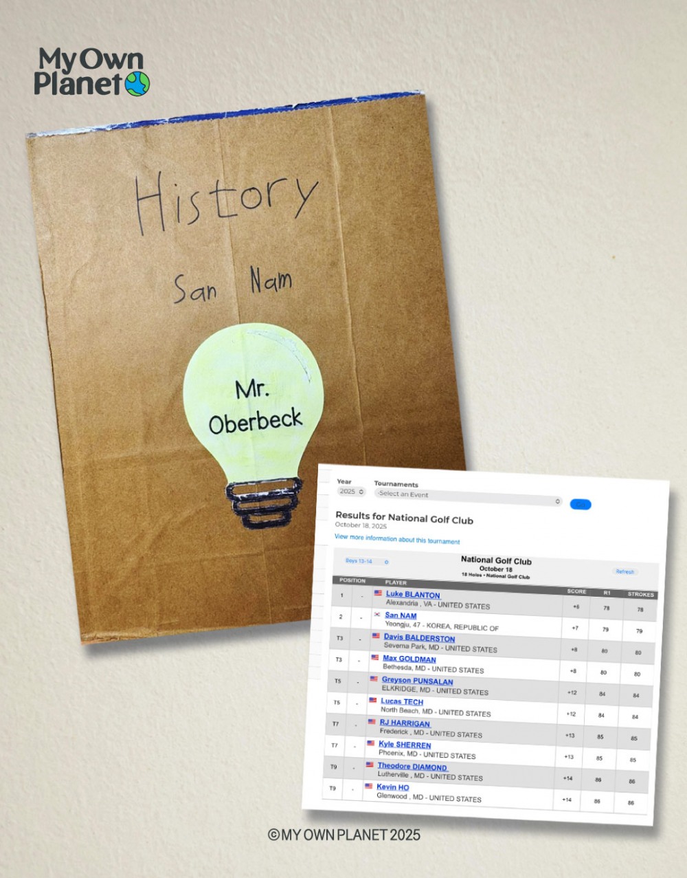 공부와 골프, 그리고 환경까지, “서울대 출신 프로골퍼”를 꿈꾸는 13세 ‘남산’이의 도전