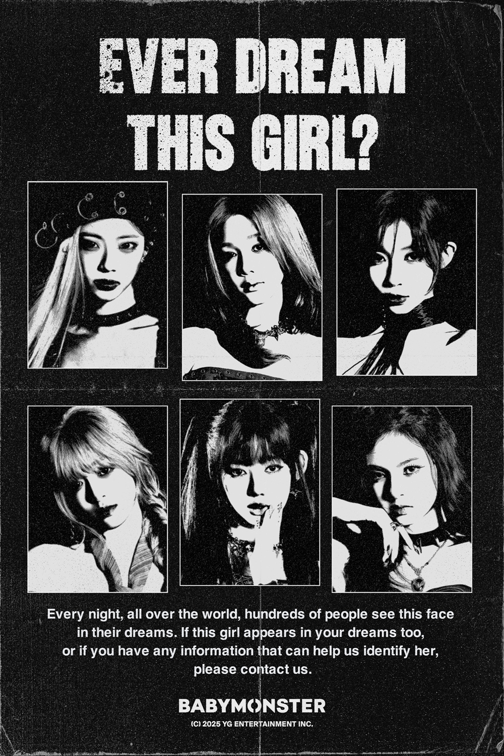 베이비몬스터, 의문의 포스터 기습 공개…글로벌 팬 ‘호기심 폭발’