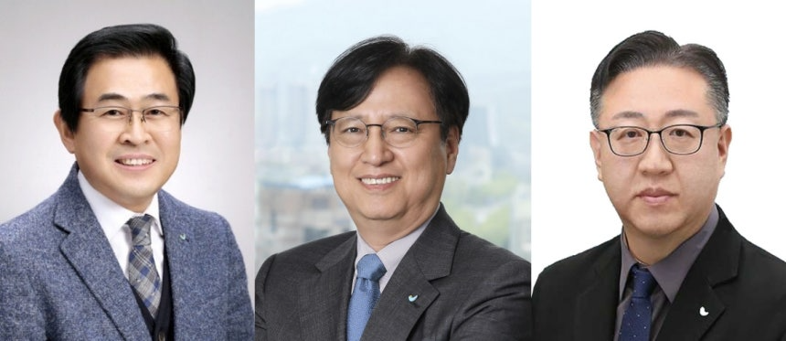 도세호 파리크라상 대표이사, 경재형 SPC삼립 대표이사, 지상호 샤니 대표. 사진제공 SPC