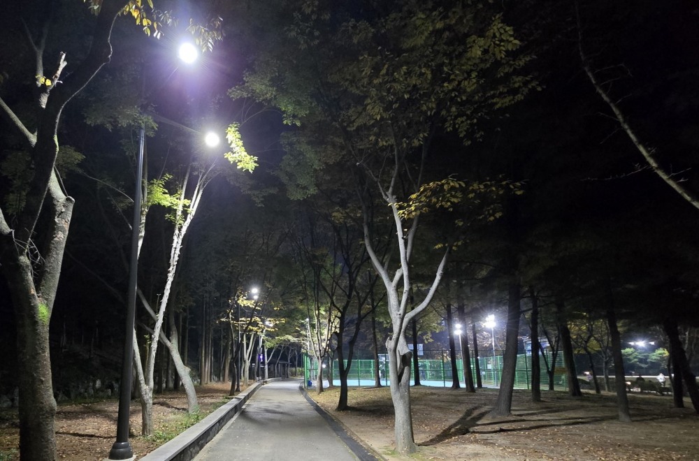 시민체육관 야간시간 이용환경 개선