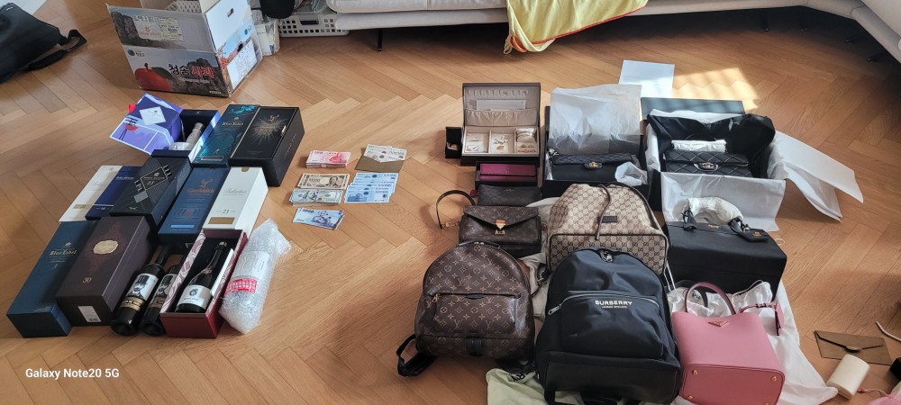 고액체납자 대상 고강도 징수활동을 펼쳐 징수한 물품들