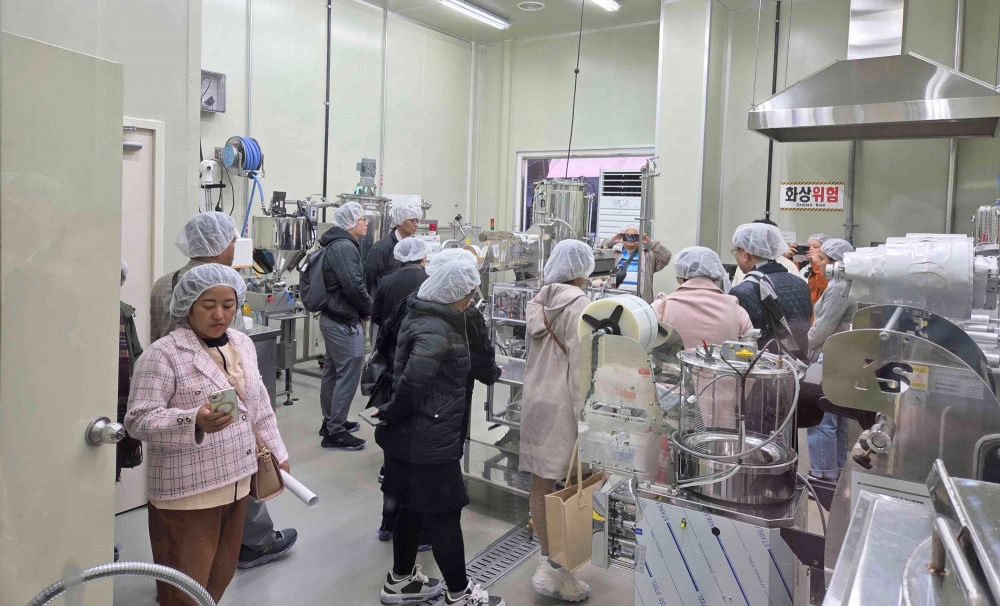 미얀마 식품협회 회원사 대표단 용인시 농업기술센터 방문