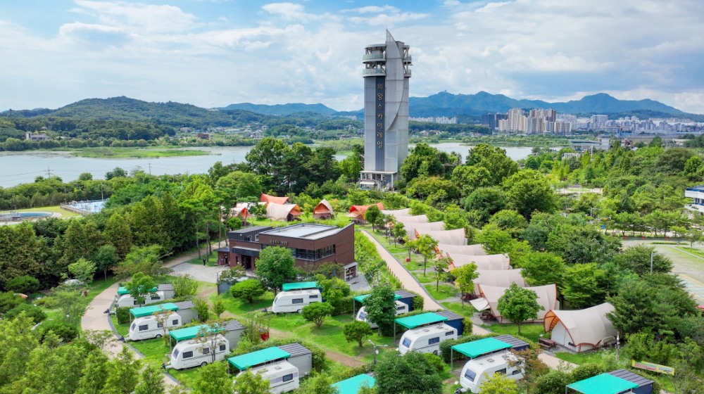 의왕시 왕송호수캠핑장