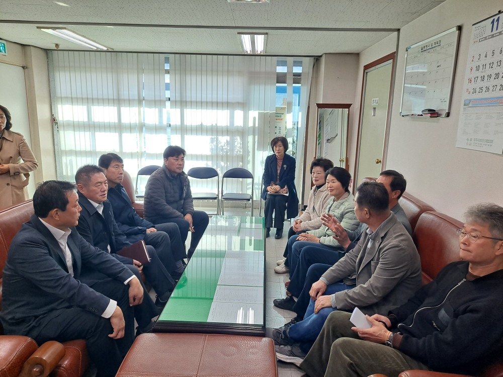 농업의 지속 가능한 발전 방안 논의 간담회 개최