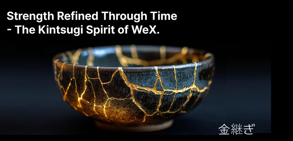 WeX 이지수 대표, “깨지고 붙으며 성장하는 킨츠키처럼, 포기가 아닌 진화를 택했다”