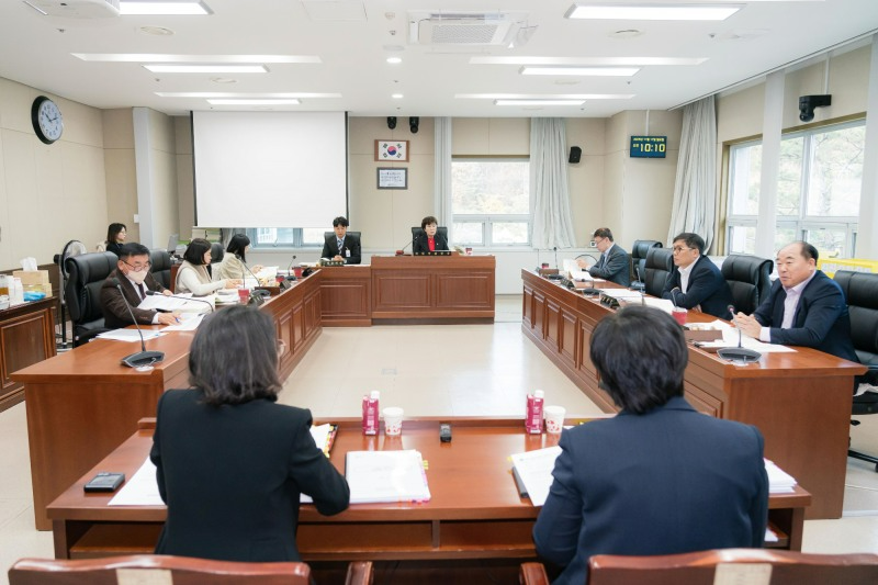 문화복지위원회, 행정사무감사