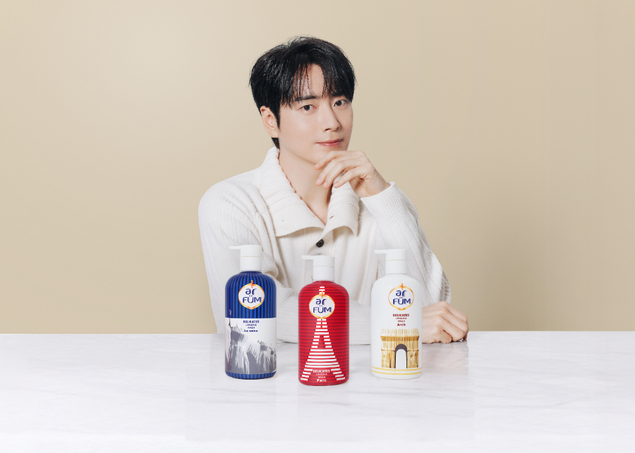 배우 이준혁과 함께한 아로퓸(arFUM), ‘메모아르 드 프랑스’ 이너웨어 세제 새롭게 선보여