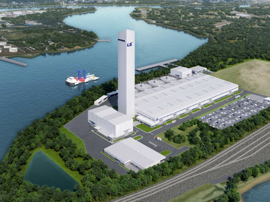 LS전선 미국 자회사, LS그린링크의 미국 버지니아주 해저케이블 공장 조감도