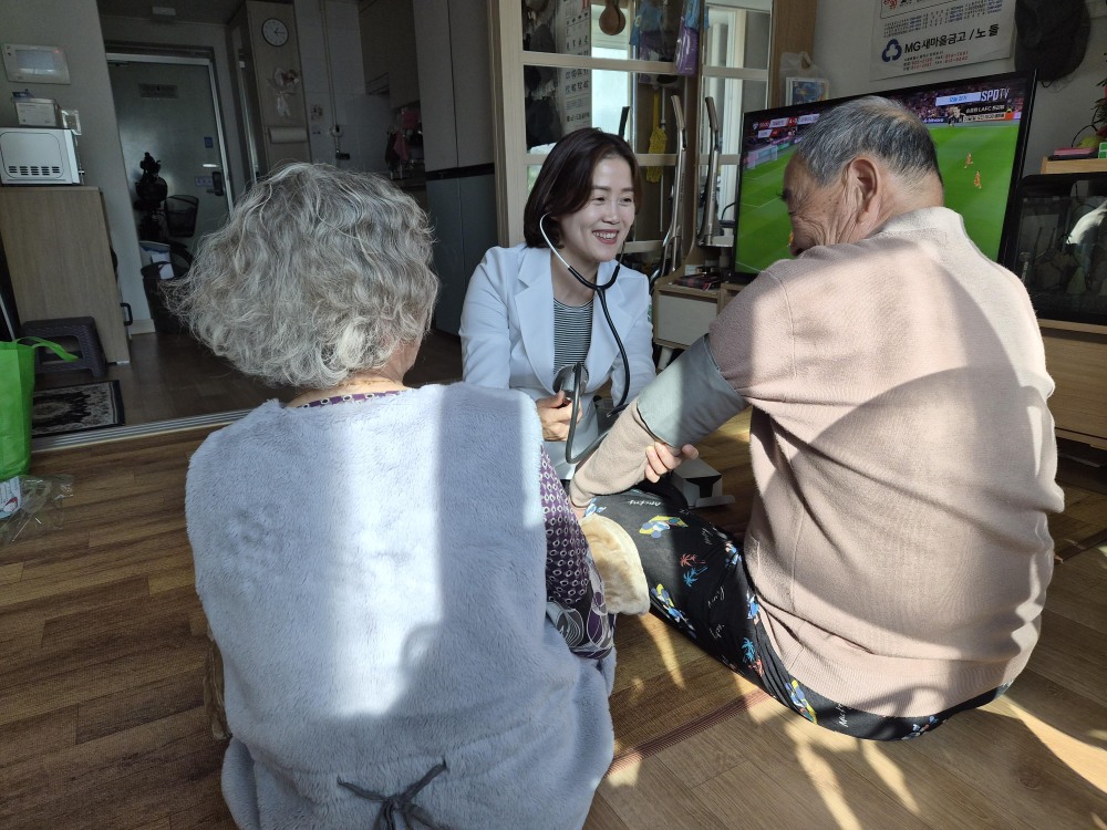 취약계층 한파대응 건강관리 총력 (하남시 제공)