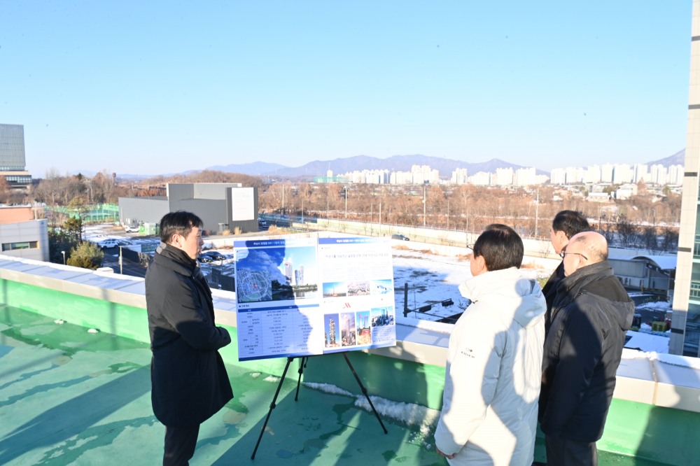 미사 5성급 호텔 건립 예정 부지 현장 점검 (하남시 제공)