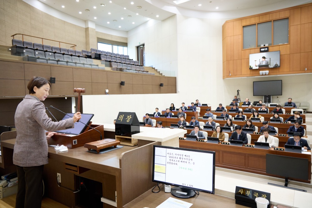 제297회 제2차 정례회 폐회