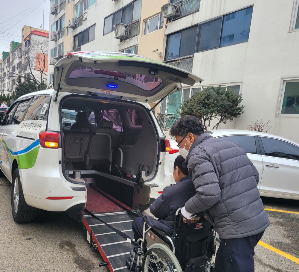 교통약자 특별교통수단의 기본 요금 200원 인상 (구리시 제공)