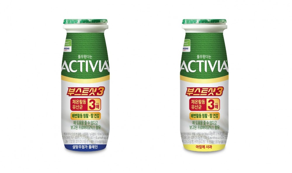 ▲풀무원다논 ‘액티비아 부스트샷3’