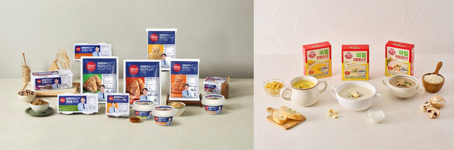 ▲ CJ제일제당, 오뚜기