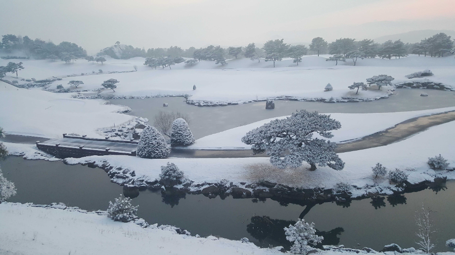 일동레이크의 겨울