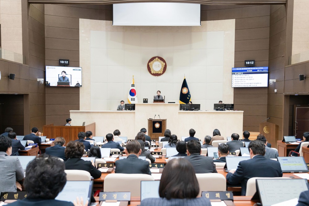 용인특례시의회 제298회 임시회 개회식