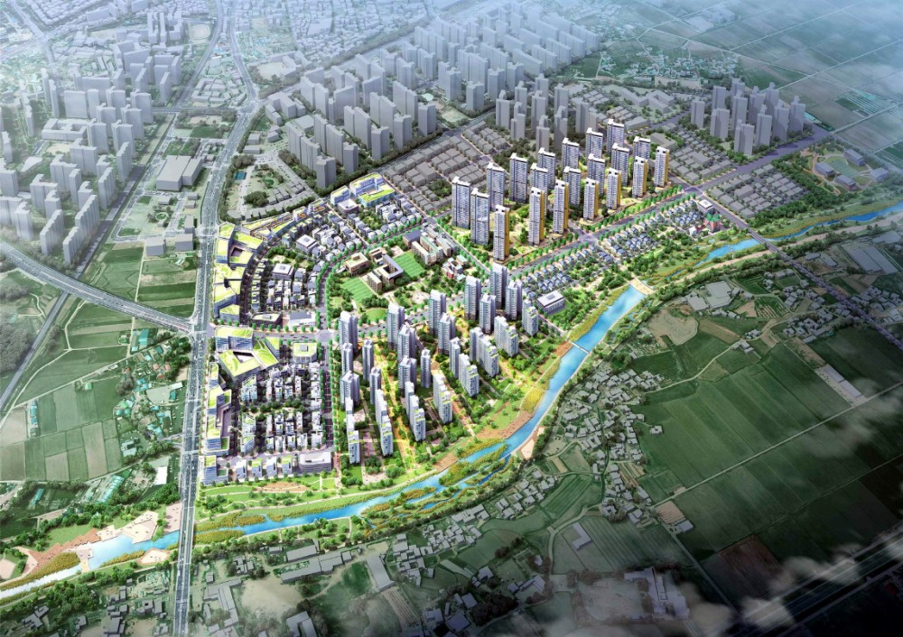 아산 모종샛들지구 도시개발사업 조감도 (아산시 제공)