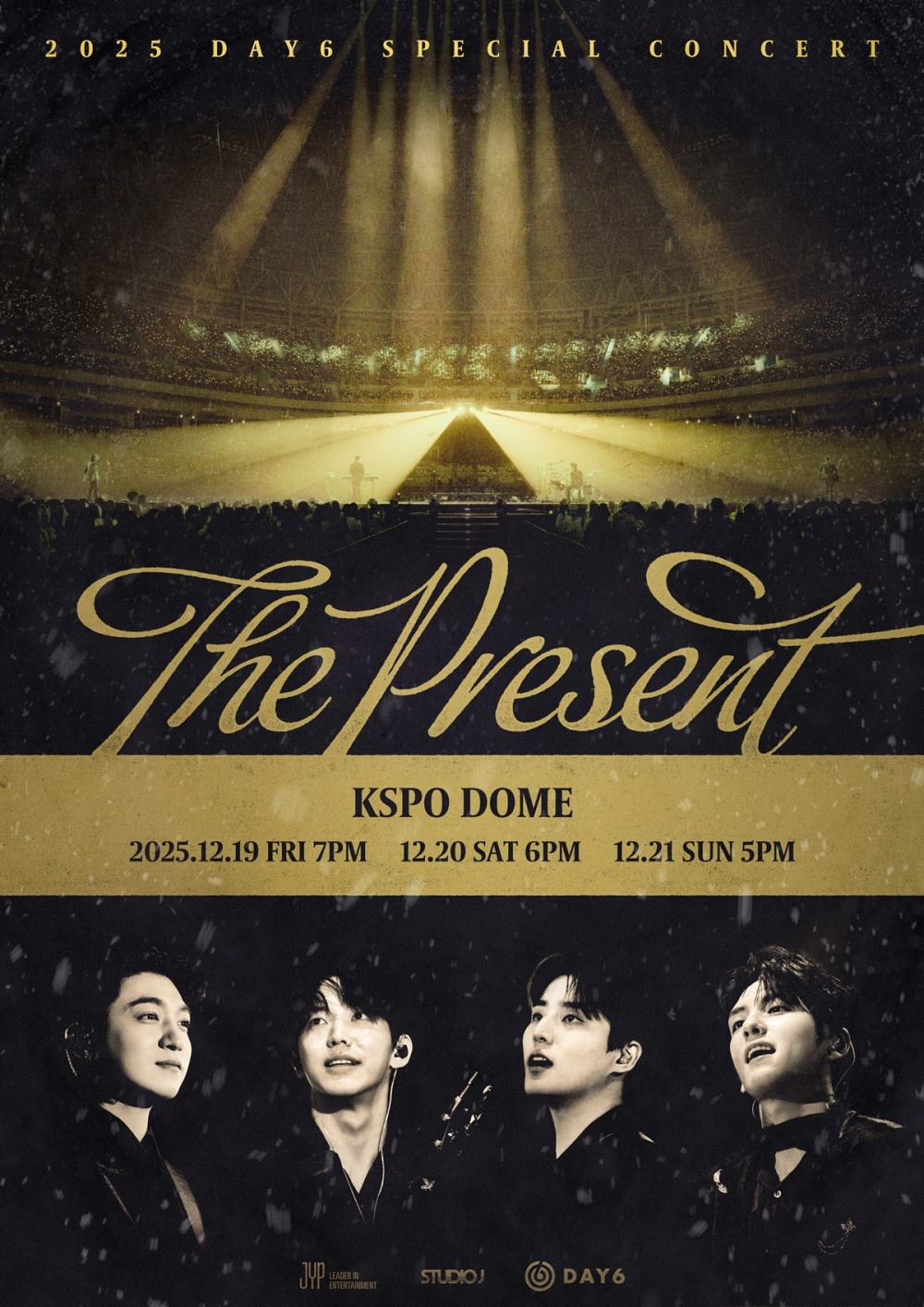 DAY6, 연말 스페셜 단독 콘서트 'The Present' 개최 D-DAY…데뷔 첫 시즌송 무대 최초 공개