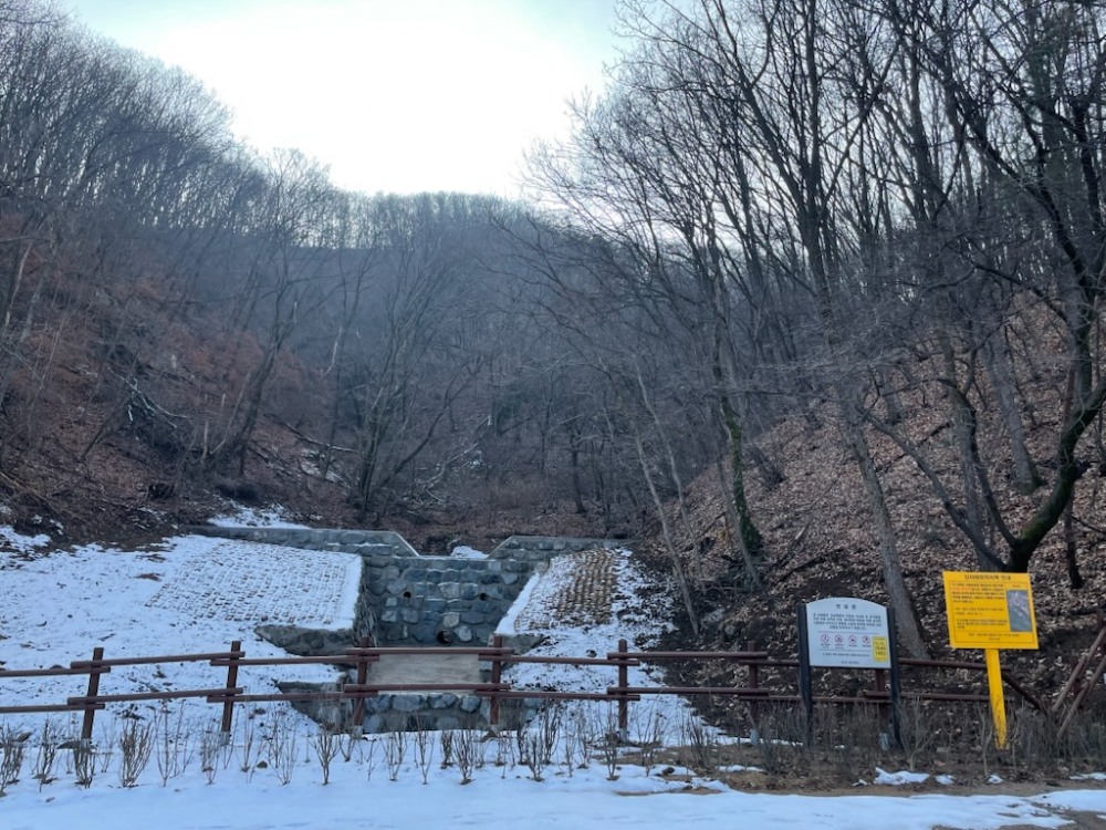 사방사업 공사 마무리 (용인특례시 제공)