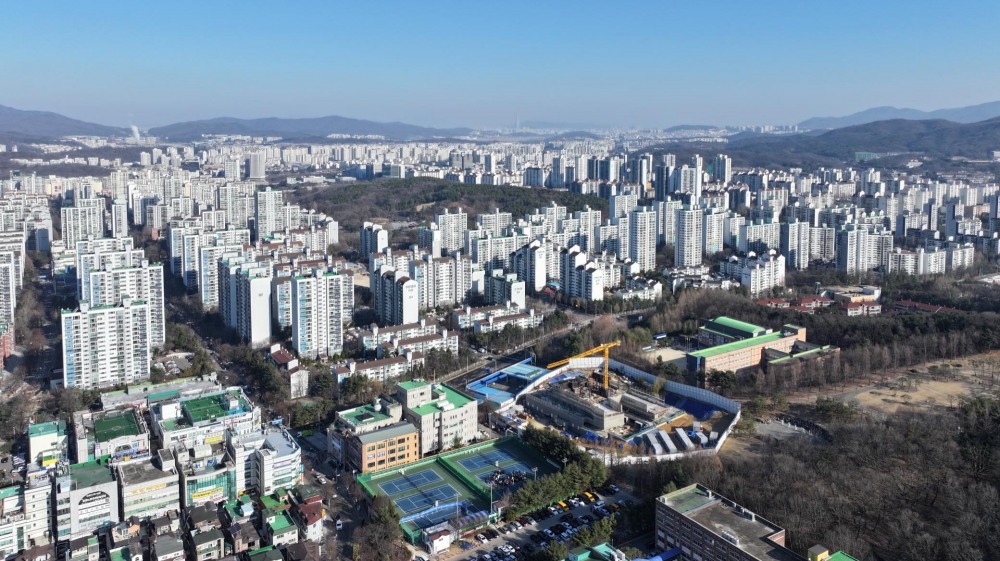 분당 노후계획도시 전경 (성남시 제공)