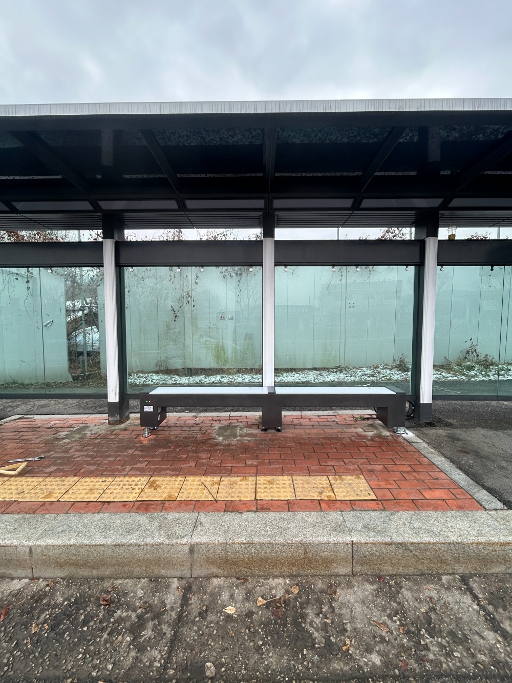 처인구 지역내 10곳 버스정류장 온열의자 설치