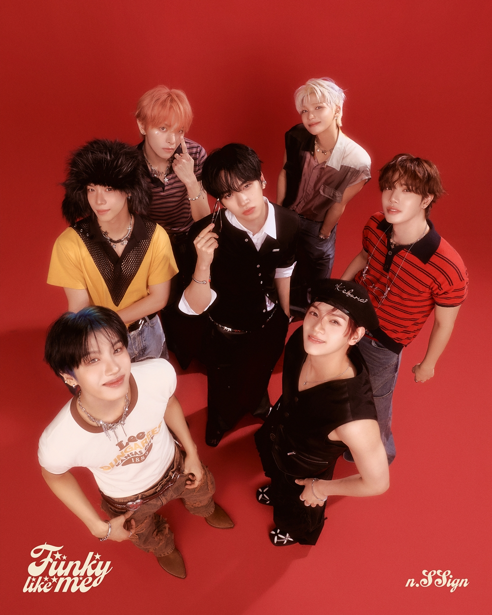 엔싸인, 새 싱글 ‘Funky like me’ 콘셉트 포토 공개…취향 저격 7색 비주얼