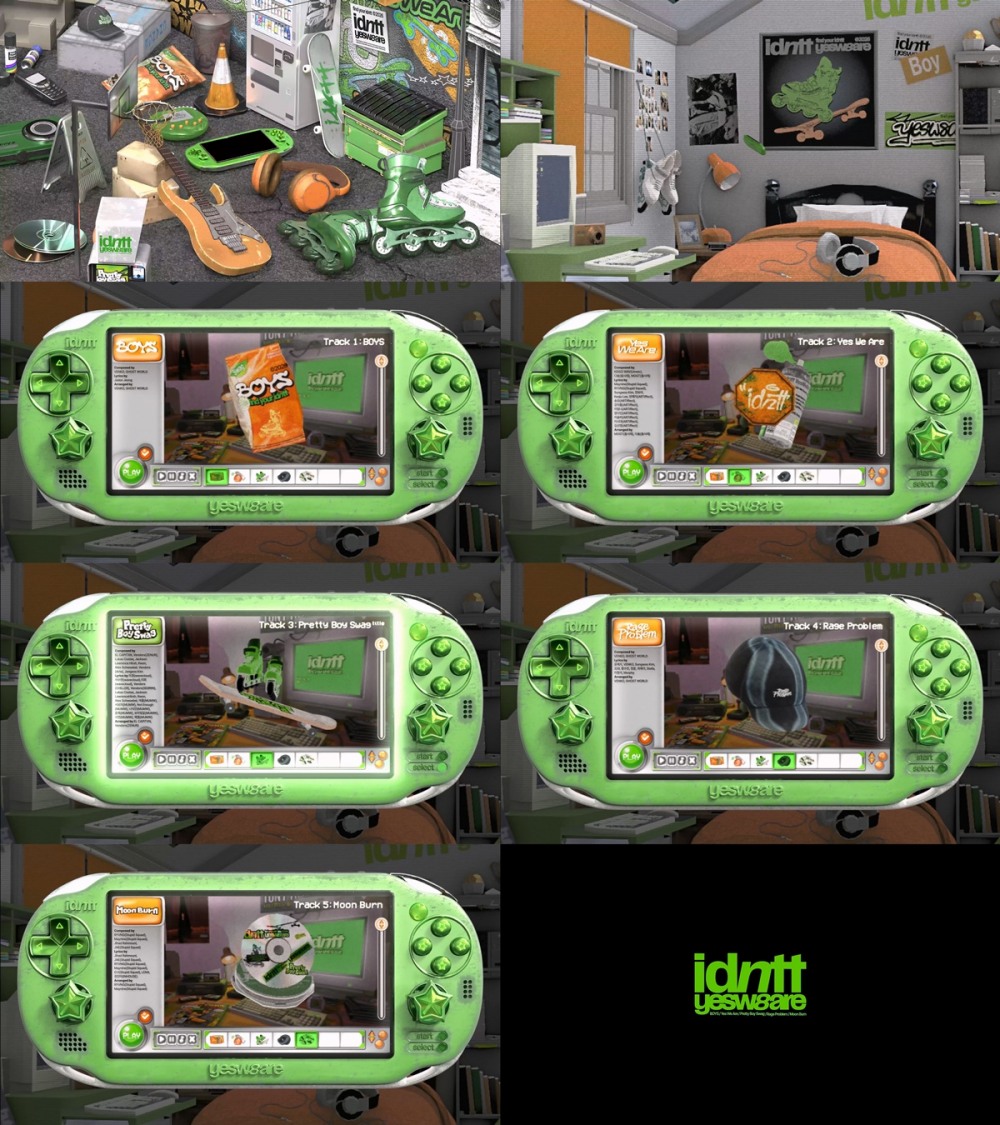 아이덴티티 yesweare, 새 앨범 하이라이트 메들리 공개…타이틀곡 'Pretty Boy Swag' 포함 총 5곡 수록