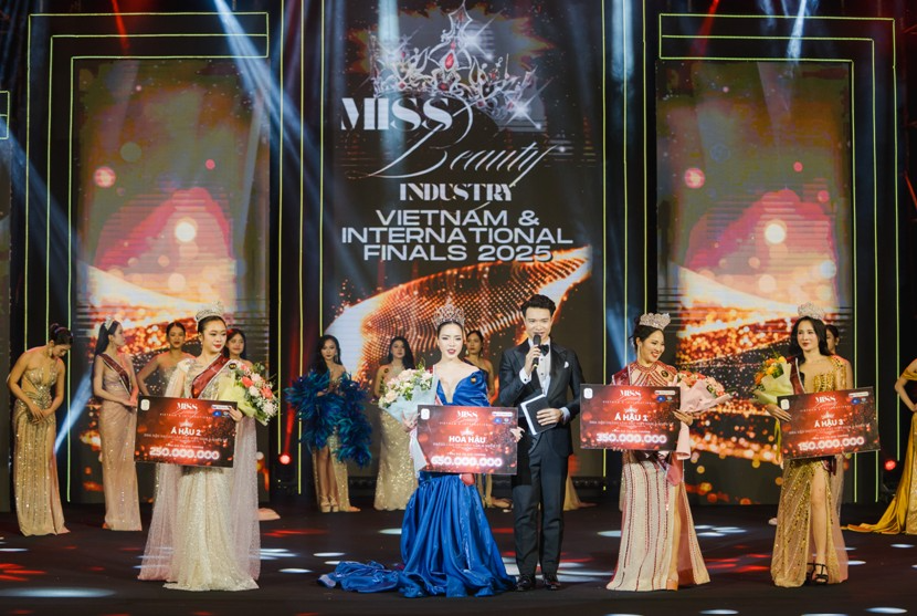 베트남·국제 뷰티산업 미스 콘테스트 2025 성료