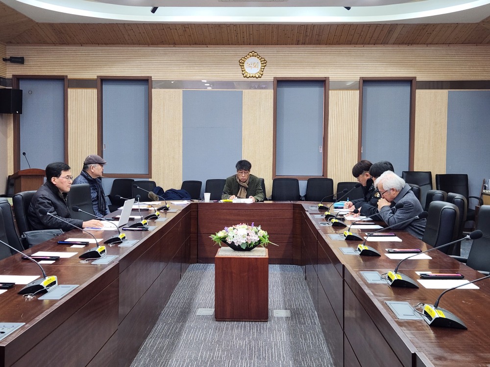 청북 어연ㆍ한산 폐기물 소각장 반대 대책위원회 간담회