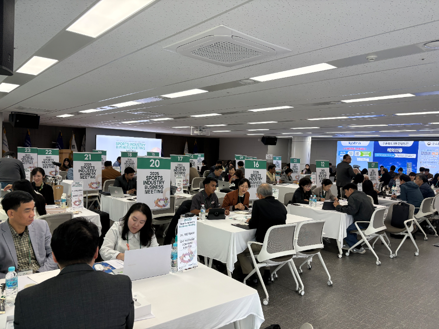 케이(K)-스포츠산업을 세계로, 2025년 스포츠산업 수출상담회 성료