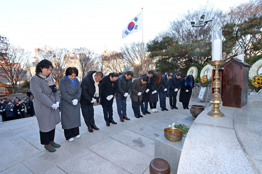 광명시의회, 2026년 현충탑 참배