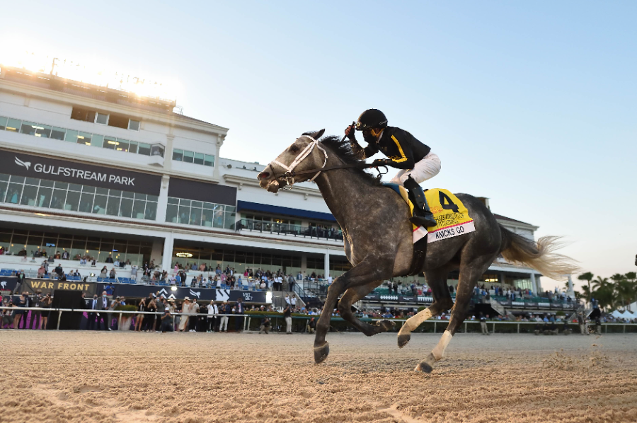 21년 페가수스월드컵 1위로 결승선을 통과하는 닉스고