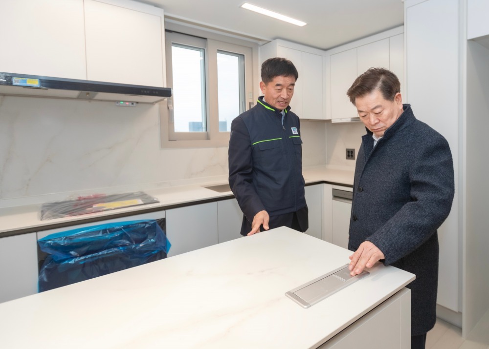 박승원 광명시장 철산자이브리에르 찾아 품질점검