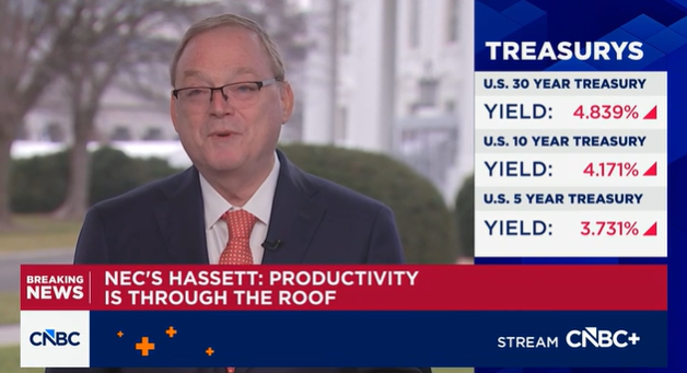 (상보) 美해싯 "실업률 0.2%P 개선…대법 관세승소 자신감"