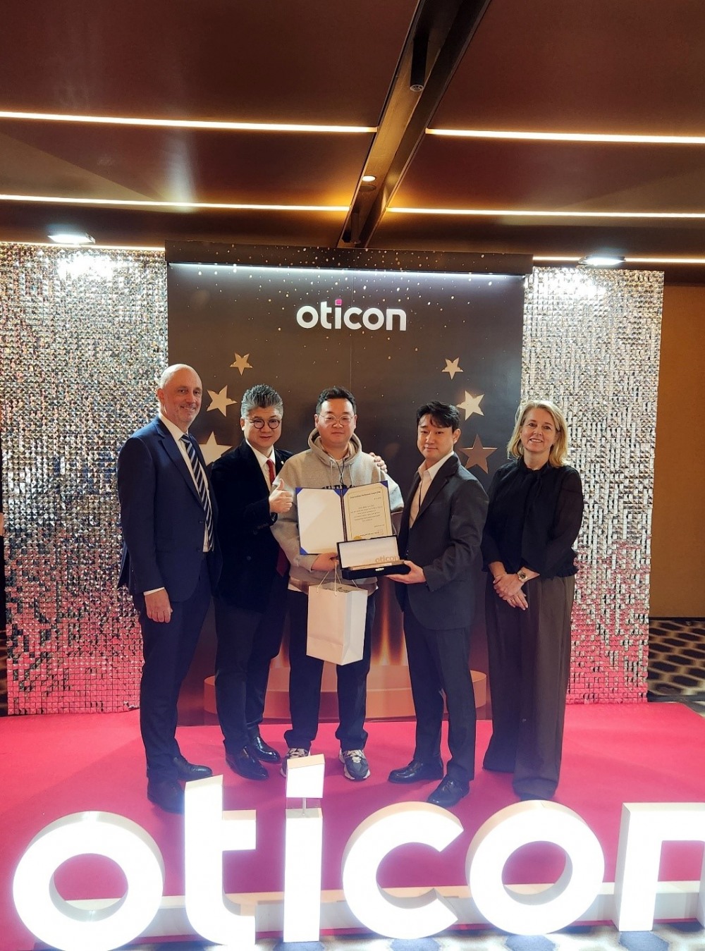 오티콘 보청기 세종·조치원·공주·대전서구센터 ‘Outstanding Performer Award 2025 수상'