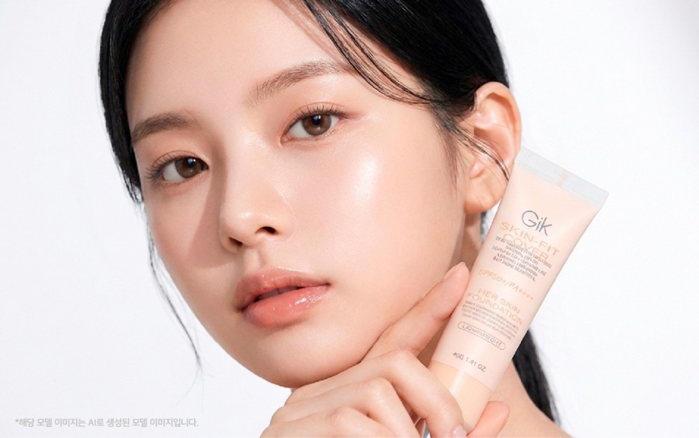 GIK, 첫 파운데이션 ‘허-스킨 글로우’ 공개…피부 자신감 완성