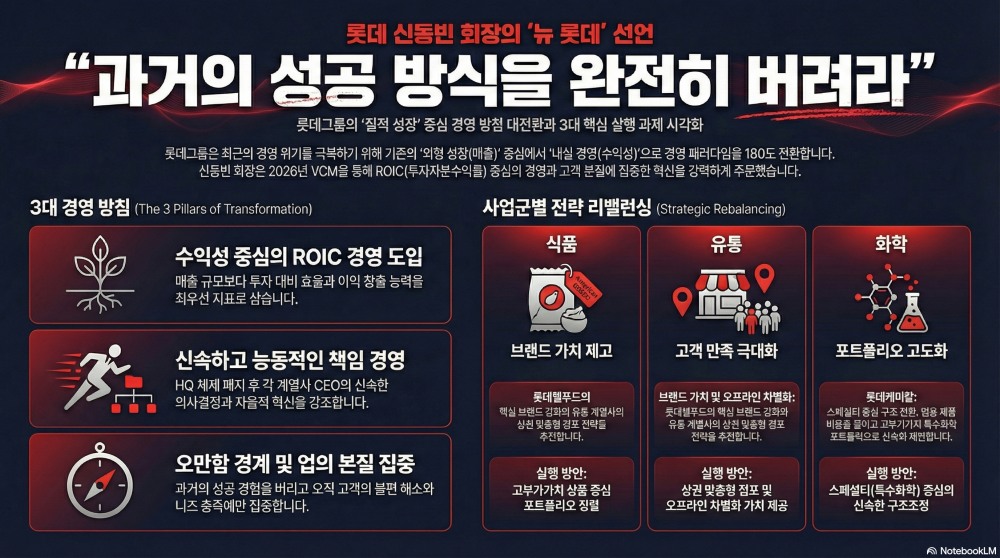 위기의 롯데, 신동빈 회장이 사장단에게 내린 특명은?