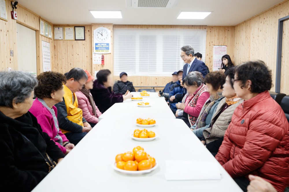 김동연 경기도지사,도내 한파쉼터 찾아 안전관리 실태 점검