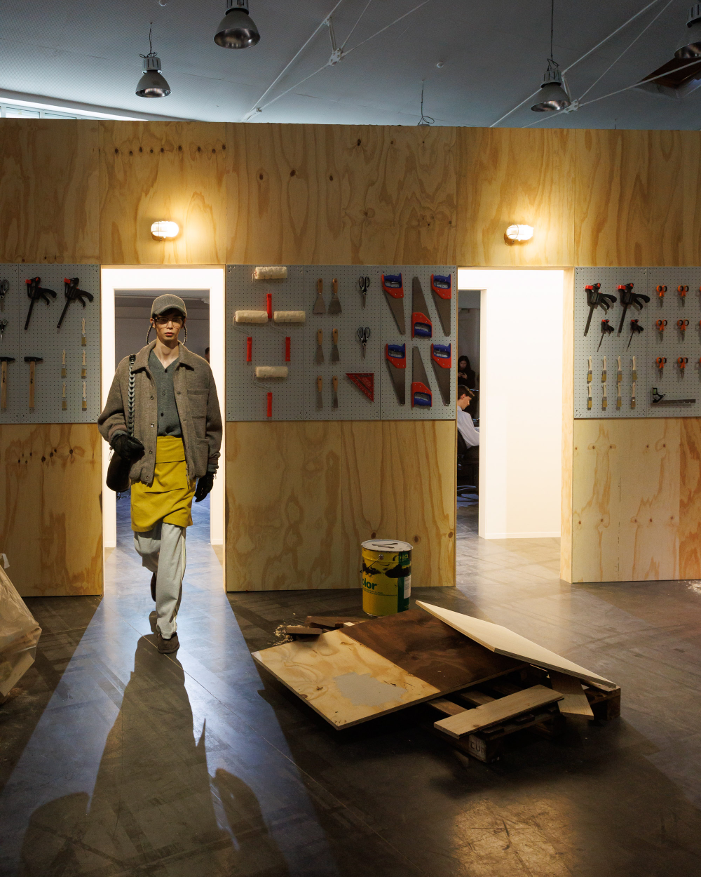 디자이너 우영미의 대표 브랜드, 솔리드옴므의 2026fw 파리 컬렉션 쇼 / 사진제공=우영미