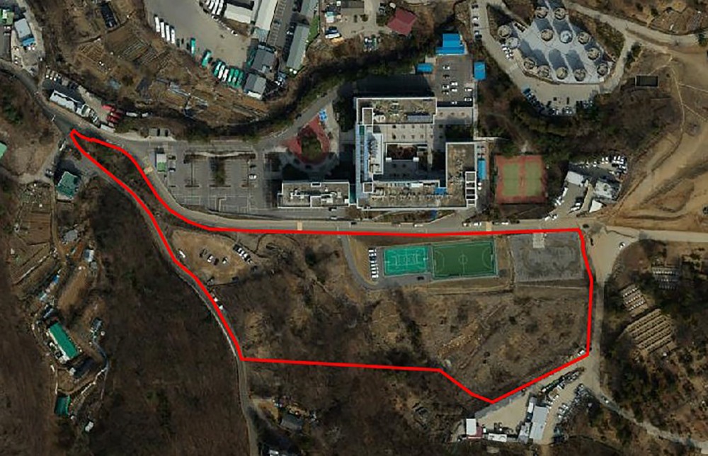 야탑밸리 도시첨단산업단지 항공사진